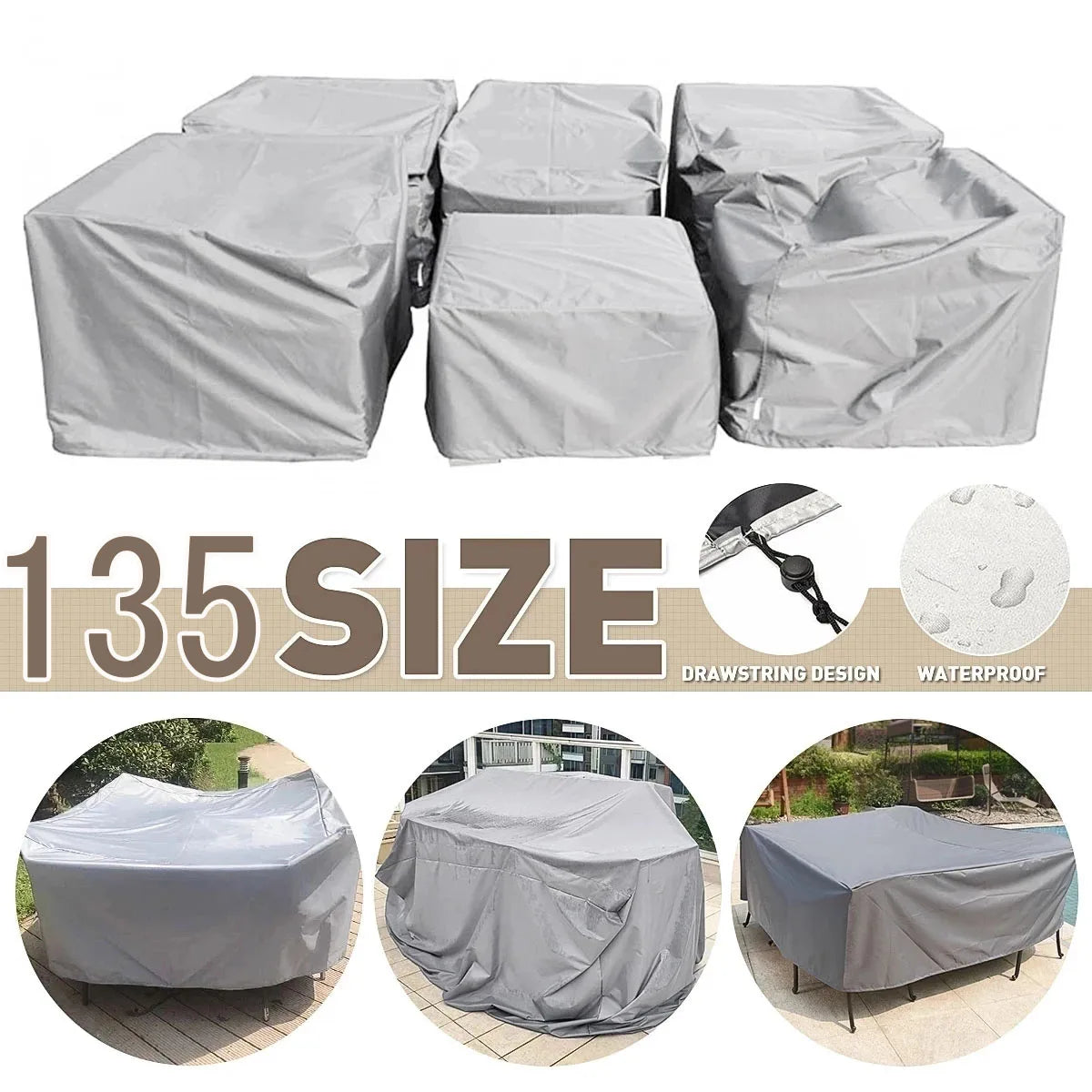 Garden Furniture Cover-Rectangular.