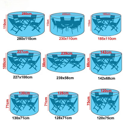 Round Patio Furniture Covers.