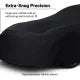 Indoor Black Satin Shield Car Cover