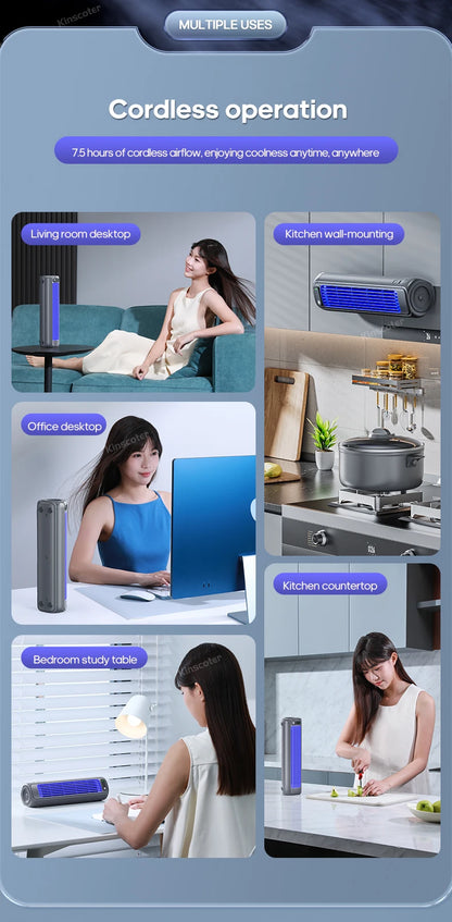 Portable Wall Mounted Air Conditioning Fan