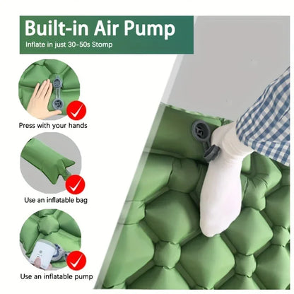 Inflatable sleeping mat