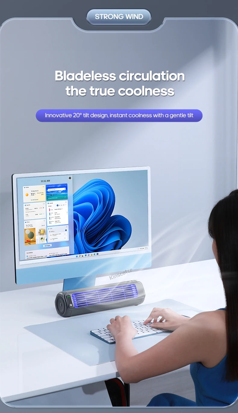 Portable Wall Mounted Air Conditioning Fan