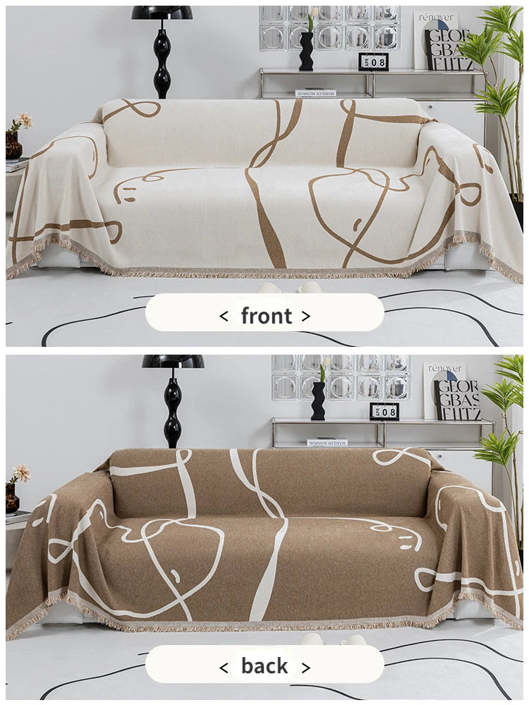 Chenille Sofa Cover.