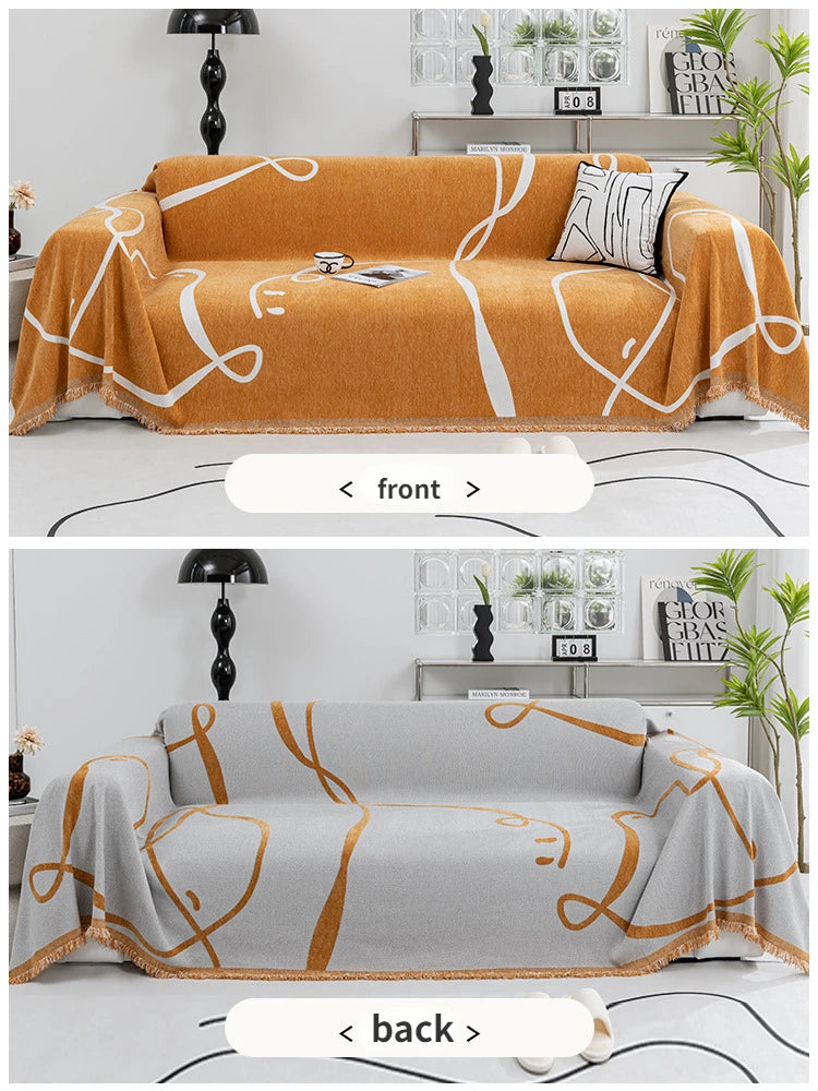 Chenille Sofa Cover.