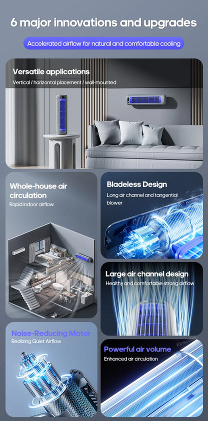 Portable Wall Mounted Air Conditioning Fan