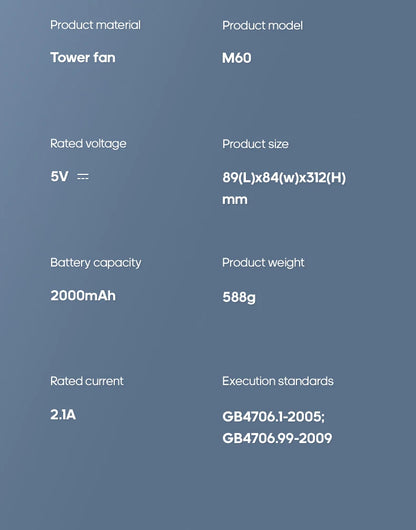 Portable Wall Mounted Air Conditioning Fan