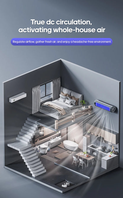 Portable Wall Mounted Air Conditioning Fan