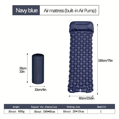 Inflatable sleeping mat