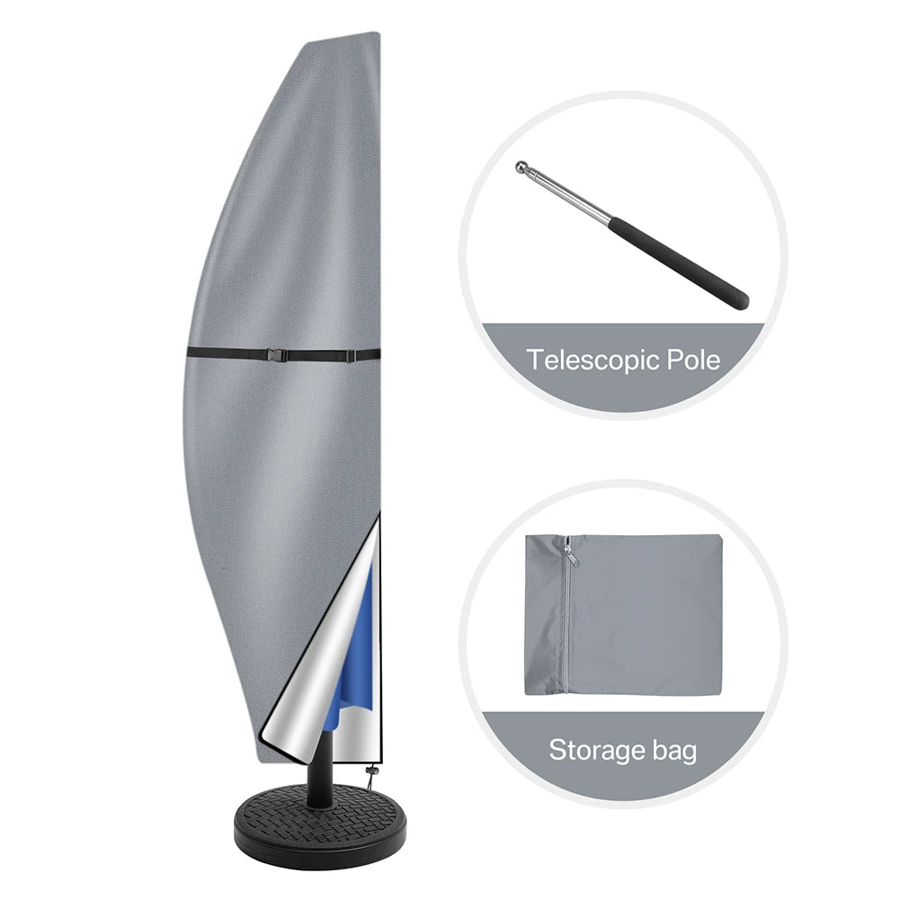 Housse pour Parasol de Jardin.