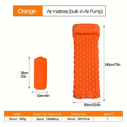 Inflatable sleeping mat