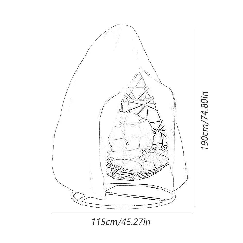 Hanging  Egg Chair cover.